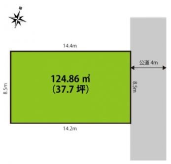 敷地面積122.93平米